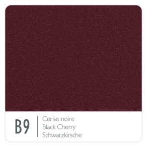 Fauteuil luxembourg cerise noire