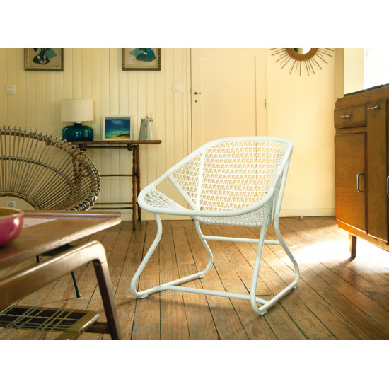 Fauteuil bas SIXTIES - FERMOB Fauteuil bas SIXTIES - FERMOB