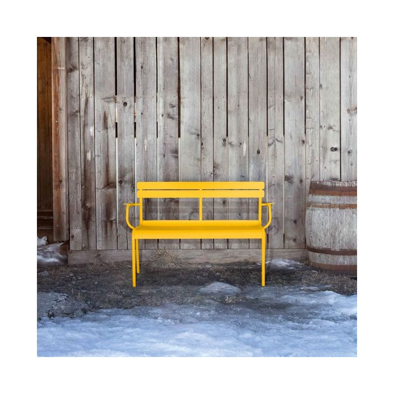 BANC DE JARDIN 2 PLACES LUXEMBOURG - FERMOB