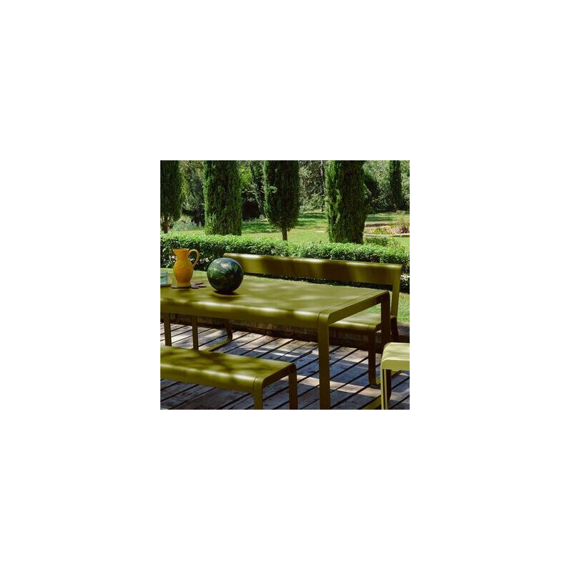 Banc avec dossier BELLEVIE - FERMOB