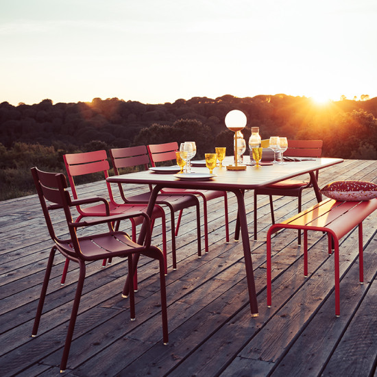 Table de jardin 207x100 cm LUXEMBOURG FERMOB Table de jardin 207x100 cm LUXEMBOURG FERMOB