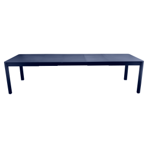 Ribambelle table 3 allonges fermob bleu abysse