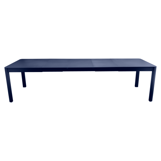 Ribambelle table 3 allonges fermob bleu abysse Ribambelle table 3 allonges fermob bleu abysse