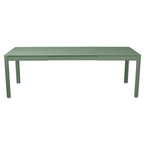 Table d'extérieur 3 allonges Fermob vert cactus