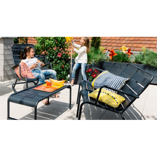 Fauteuil bas duo LUXEMBOURG - FERMOB Fauteuil bas duo LUXEMBOURG - FERMOB