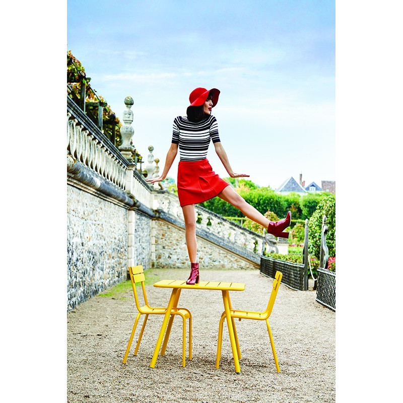 Table de jardin carrée LUXEMBOURG - FERMOB